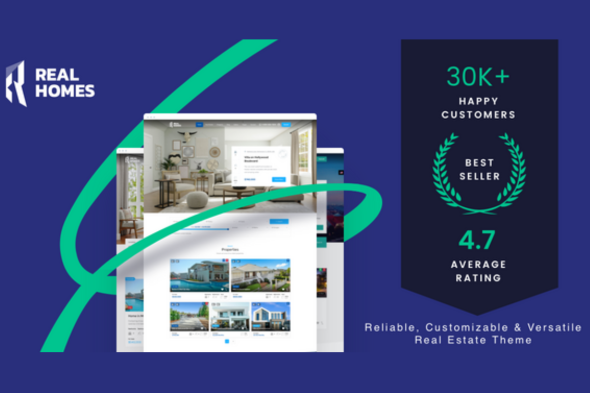 Real Homes - Real Estate WordPress Theme